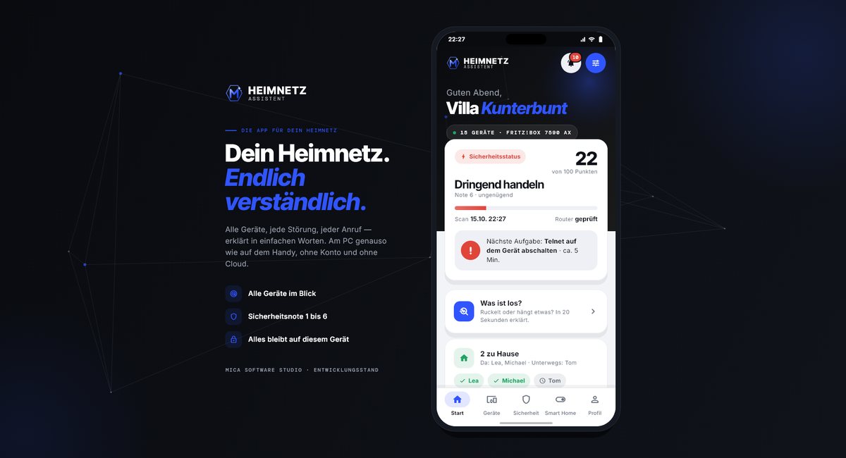 Heimnetz-Assistent Vorschau