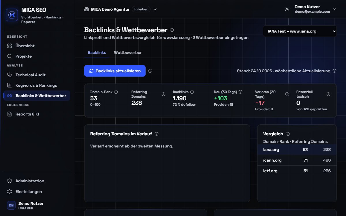 MICA SEO – Ansicht 4
